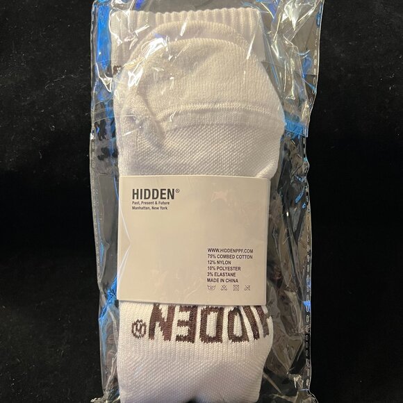 Hidden New York Crew Socks NWT OS - Picture 2 of 3
